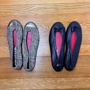 Two pairs - Kokua Ballerina Flats